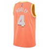Muške NBA Dres Cleveland Cavaliers Evan Mobley Nike 2025-26 City Edition Naranča Swingman